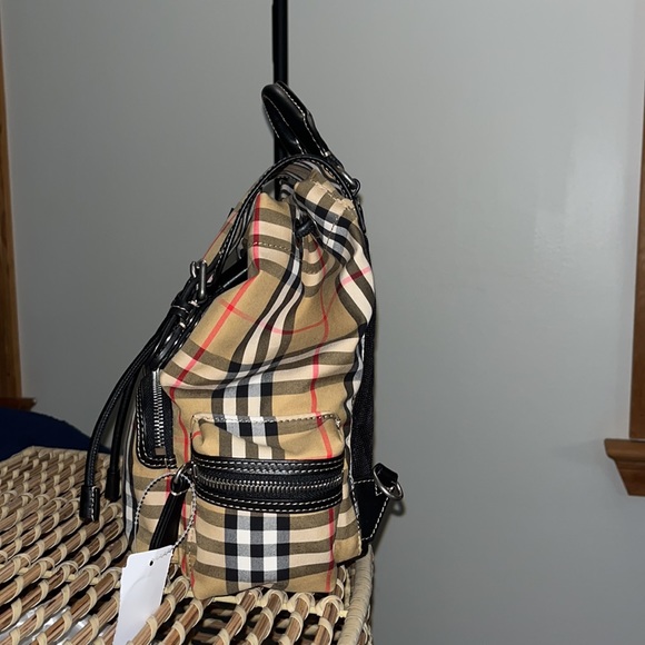 Burberry Rucksack Checked Backpack - Picture 5 of 13